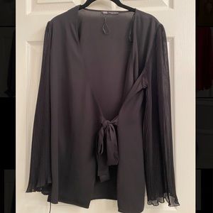 Zara Black Blouse